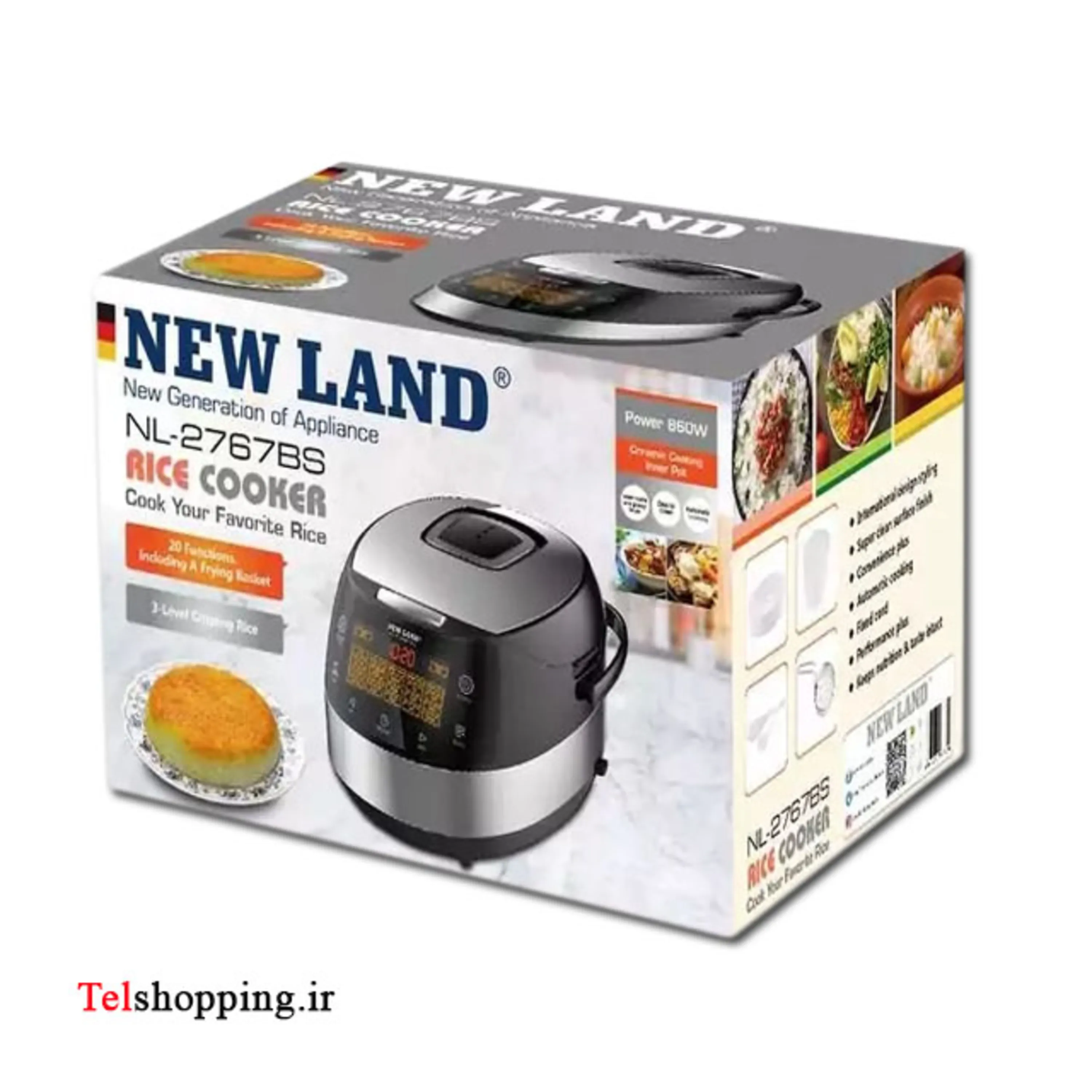 پلوپز دجیتال نیولند مدل NL2767BS